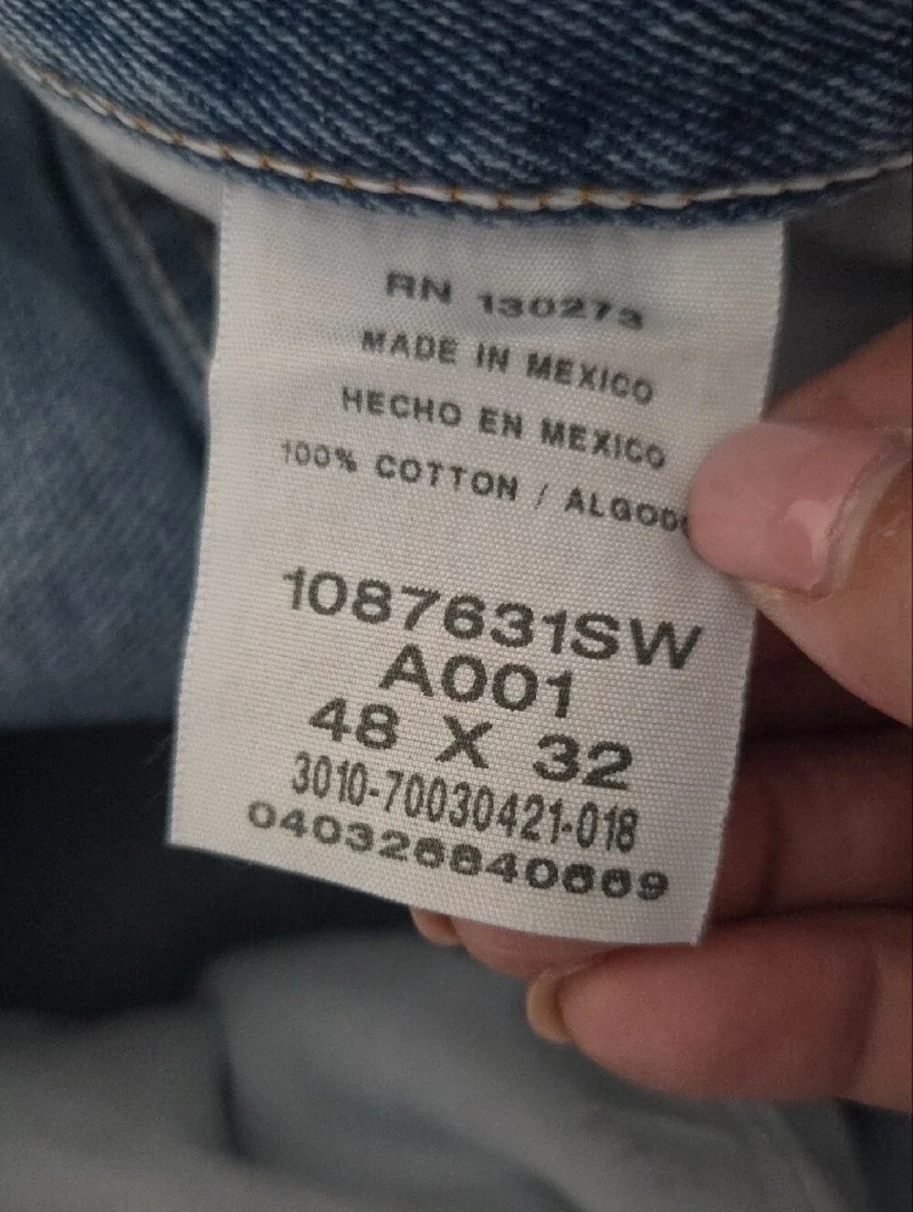 Rustler Classic Men's Regular Fit Blue Denim Jeans - Size 48 x 32 New with Tags